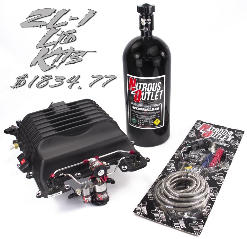 THE NITROUS OUTLET ZL1 LID SPRAY BAR SYSTEM **400HP**