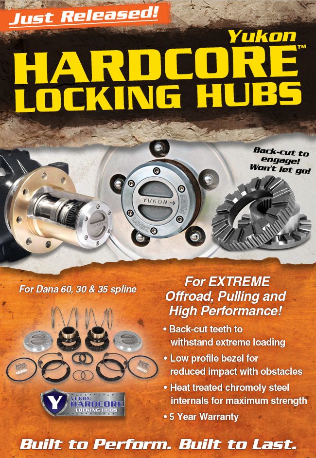 Yukon D60 Locking Hubs Pirate 4x4