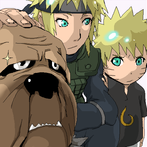 Naruto_and_Minato_by_Naruto_Maki