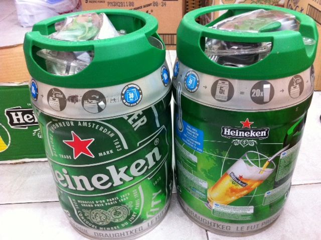 Bom bia heineken 5000ml - quà tết ý nghĩa - đẳng cấp - độc đáo !!! - 5