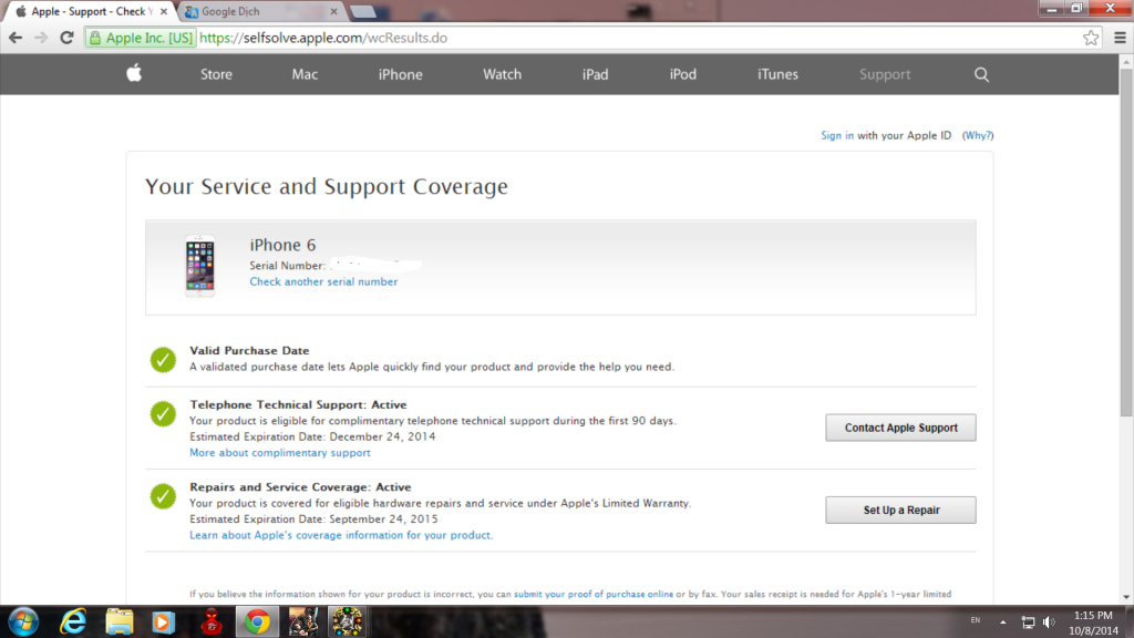 Bán Iphone 6 64GB Gray MG5A2 LL/A T-Mobile xách tay Mỹ đã Unlock. New 99% full box. - 4